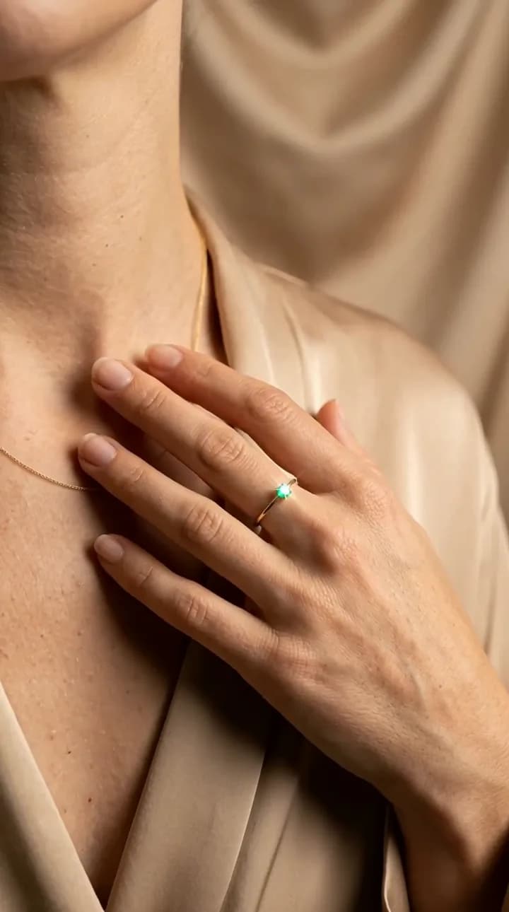 Vidéo · Bague émeraude