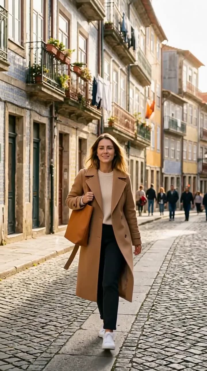 Confident walk